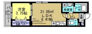 ウイルビィ新松戸の物件間取画像